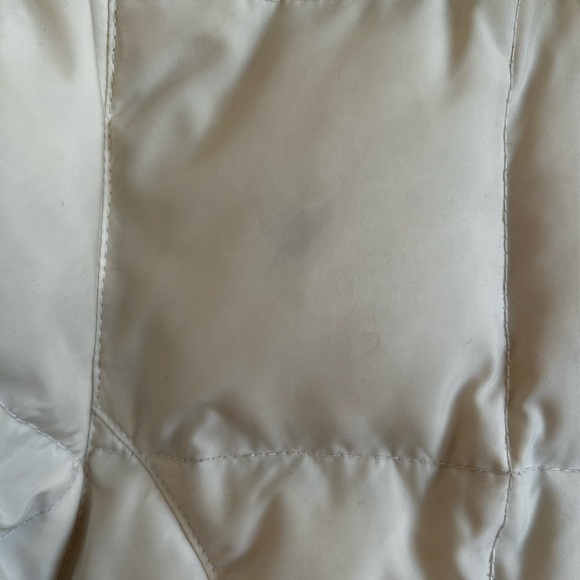 *Super Warm* Eddie Bauer 100% Goose Down White Puffer Jacket - Picture 5 of 13